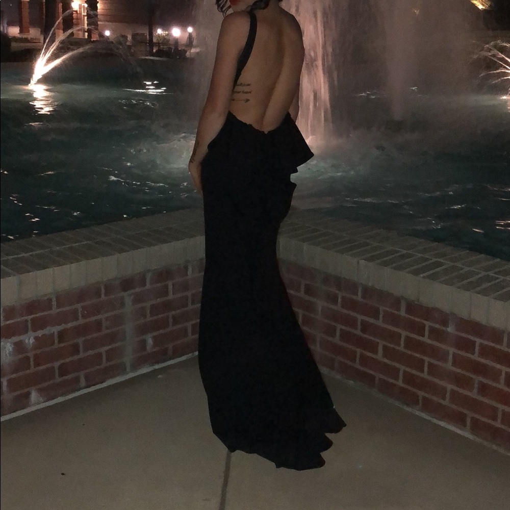Black prom dress